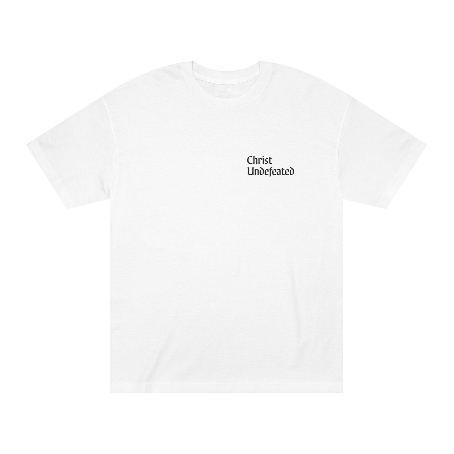 Christ Undefeated Signature Tee - Unisex