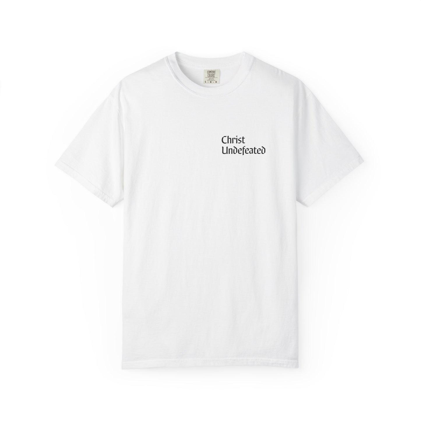 Christ Undefeated Signature Tee - Unisex